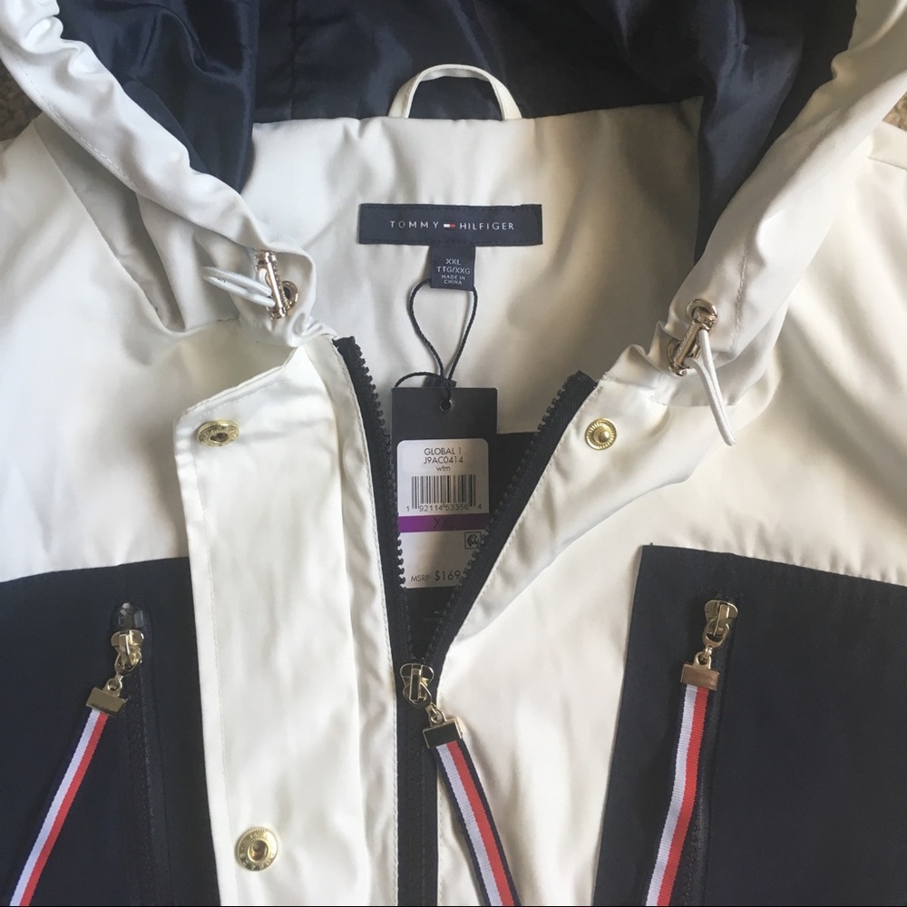 Tommy Hilfiger Colorblock Windbreaker Jacket - Picture 3 of 8